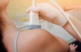 Doctor checking patients arm with a medical machine